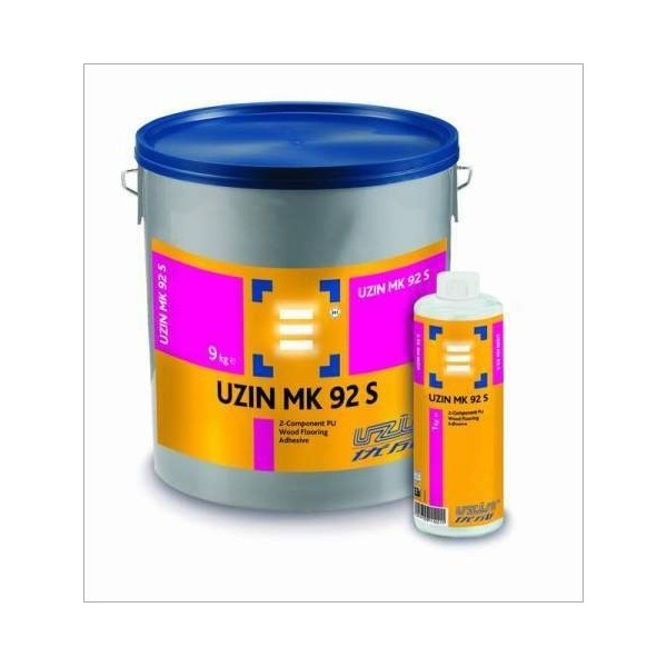 UZIN MK 92 S - 2-K polyuretanové (PUR) parketové lepidlo